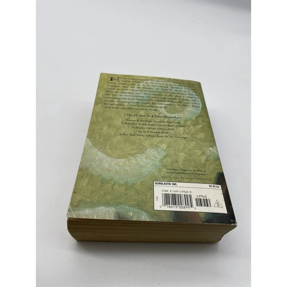 Harry Potter and the Goblet of Fire‎ | Scholastic Paperback Book